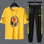 Man T-Shirt & Full pant Set