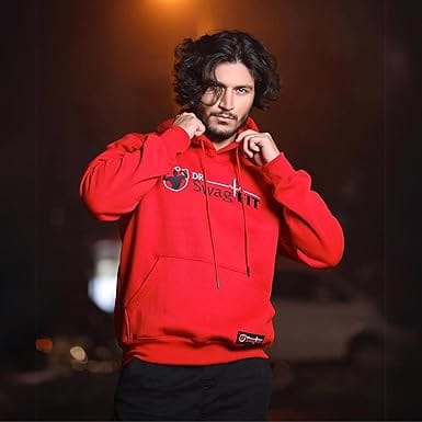 Nurfan Shop 100% Stylish Cotton Hoodie for Men 05