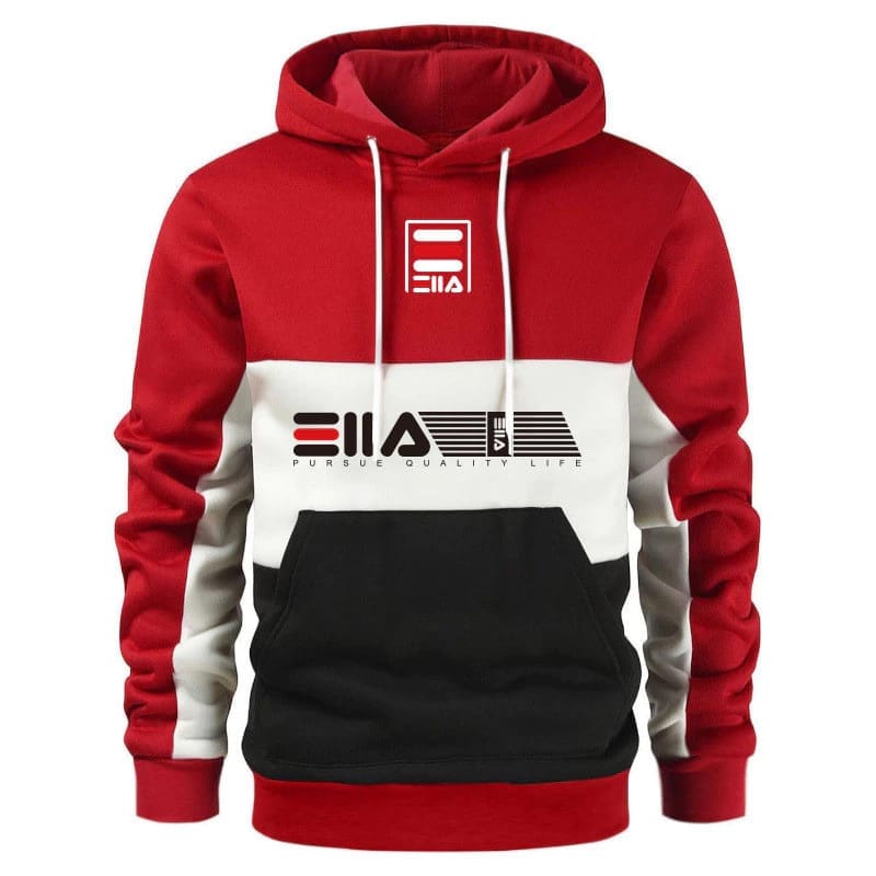 Nurfan Shop Premium Winter Hoodie for Men 3 - Red