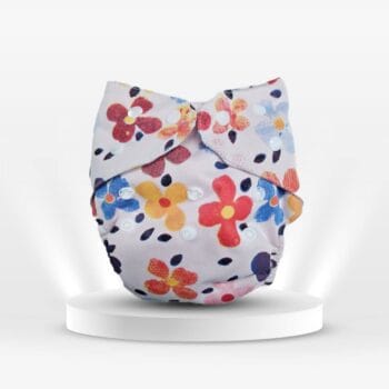 Washable Diaper (Knitted Fabric) – with 2 Pads