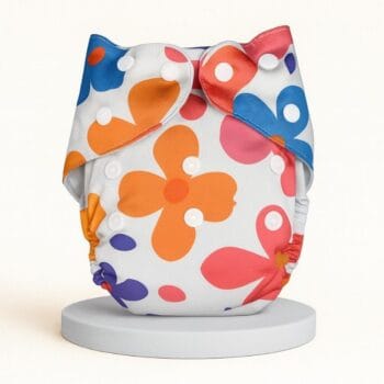 Washable Diaper (Knitted Fabric) – with 2 Pads